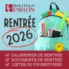 Documents de rentr&eacute;e, listes de fournitures, lectures d'&eacute;t&eacute;