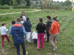 Les coll&eacute;giens de l'ULIS au MIP de Mouans-Sartoux...