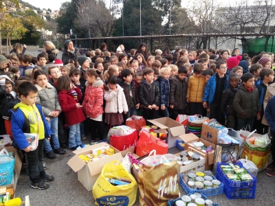 COLLECTE SOLIDAIRE à l&#039;ECOLE Sainte MARTHE