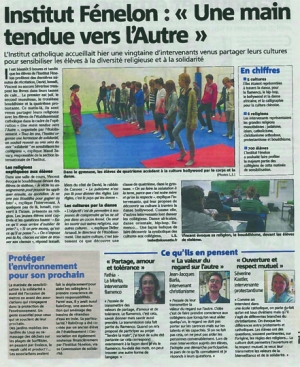 EDUCATION a l'OUVERTURE a l'AUTRE