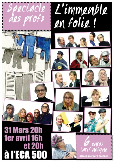 SPECTACLE des PROFS