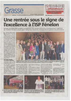 RENTR&Eacute;E SOLENNELLE