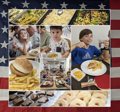 Les USA dans les assiettes
