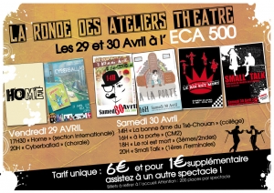 RONDE des ATELEIRS de THEATRE