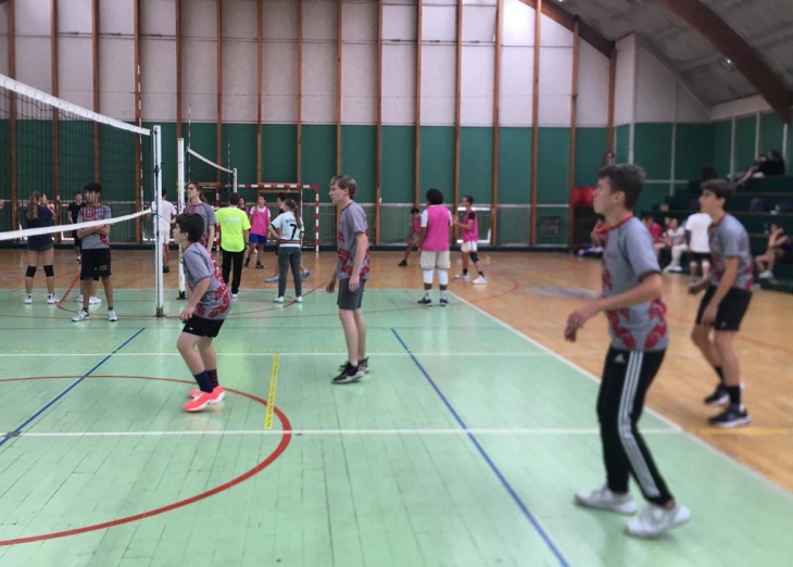 Compétition de volley