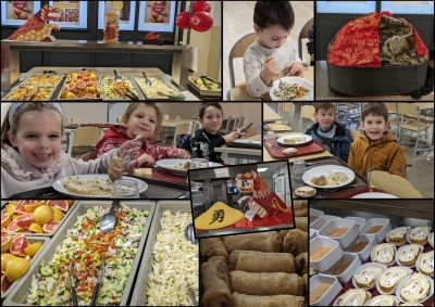 Nouvel an chinois à la cantine de l’école