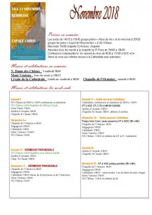 La lettre d'infos de la Paroisse