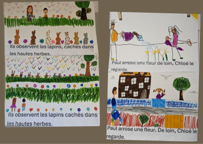 La ponctuation en folie chez les CM1J