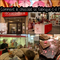 Les CM1B visite la chocolaterie DUPLANTEUR