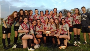 L'&eacute;quipe filles du lyc&eacute;e....