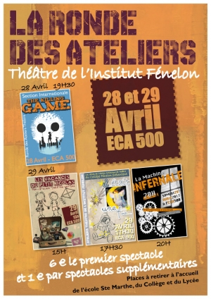 LA RONDE DES ATELIERS de THEATRE
